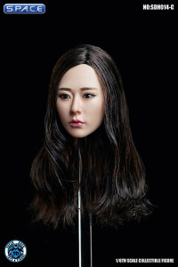 1/6 Scale  Kaiwen Head Sculpt (wavy brunette hair)