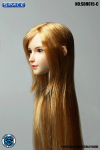1/6 Scale Sachiko Head Sculpt (long strawberry blond hair)