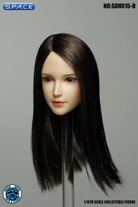 1/6 Scale Sachiko Head Sculpt (brunette hair)