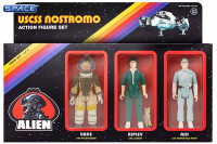 Kane, Ripley and Ash ReAction Figure 3-Pack (Alien)