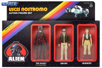 Attack Alien, Dallas and Lambert ReAction Figure 3-Pack (Alien)