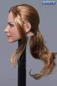 1/6 Scale Anne Head Sculpt (brown hair with ponytail)