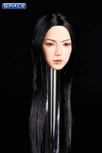 1/6 Scale Aiko Head Sculpt (long black hair)