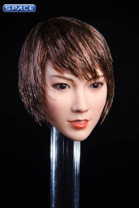 1/6 Scale Asuka Head Sculpt (short brown hair)