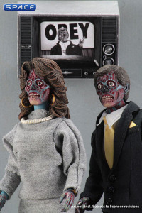 Alien Figural Dolls 2-Pack (They Live)