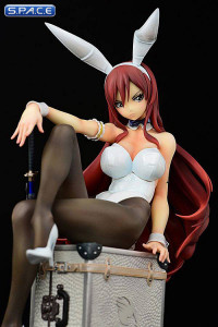 1/6 Scale Erza Scarlet Bunny Girl Style - Type White PVC Statue (Fairy Tail)