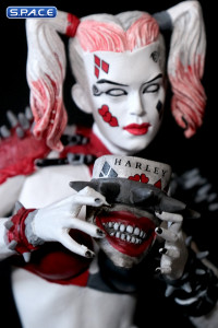 Harley Quinn red, white & black Statue by Greg Horn (DC Comics)