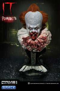 1/2 Scale 2017 Pennywise High Defintion Bust Set (Stephen Kings It)