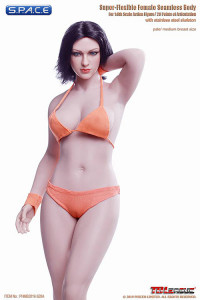 1/6 Scale female super-flexible seamless pale Body with medium breast