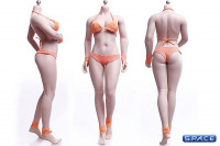 1/6 Scale female super-flexible seamless pale Body with medium breast