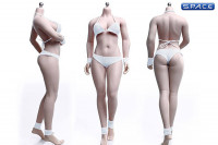 1/6 Scale female super-flexible seamless suntan Body with medium breast