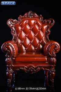 1/6 Scale brown Armchair