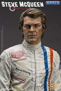 Steve McQueen Old & Rare Statue (Le Mans)
