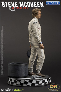 Steve McQueen Old & Rare Statue (Le Mans)