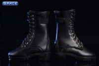 1/6 Scale black female Zipper Boots