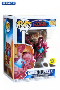 Goose (Flerken) Pop! Movies Vinyl Bobble-Head #445 - Glow in the Dark Version (Captain Marvel)