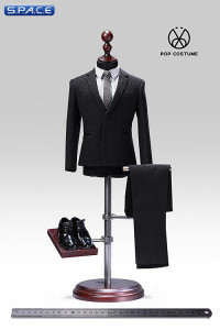 1/6 Scale black exquisite Male Suit Set