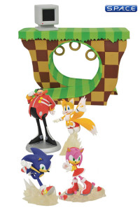 2er Komplettsatz: Sonic the Hedgehog Diorama Playset Serie 1 (Sonic the Hedgehog)