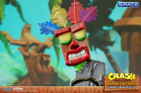 Aku Aku Mask Mini-Statue (Crash Bandicoot)