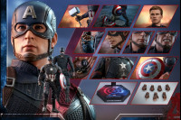 1/6 Scale Captain America Movie Masterpiece MMS536 (Avengers: Endgame)
