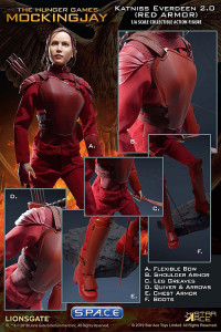 1/6 Scale Katniss Everdeen - Red Armor Version (The Hunger Games: Mockingjay)
