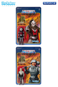 Set of 5: MOTU ReAction Figures 2019 Variable Variants Wave (Masters of the Universe)