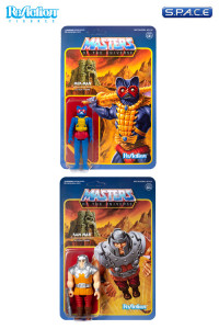 Set of 5: MOTU ReAction Figures 2019 Variable Variants Wave (Masters of the Universe)