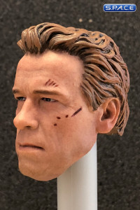 1/6 Scale battle damaged Guardian Head Sculpt (brown hair)