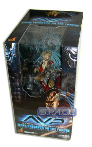 Elder Predator on Throne Statue Kit (Alien vs. Predator)