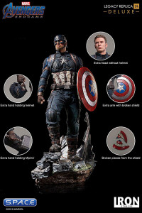 1/4 Scale Captain America Deluxe Legacy Replica Statue (Avengers: Endgame)