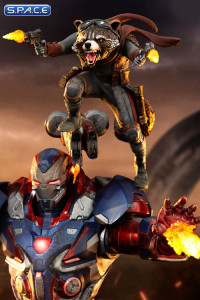 1/10 Scale Iron Patriot & Rocket BDS Art Scale Statue (Avengers: Endgame)