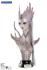 1:1 Karis - Reptilian Hybrid Life-Size Bust by Miyo Nakamura