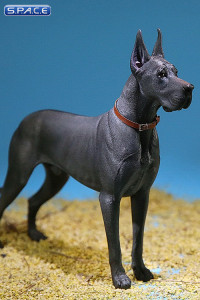 1/6 Scale dark grey Great Dane