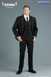 1/6 Scale black Suit for strong Bodies