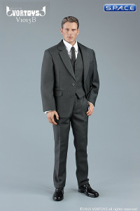 1/6 Scale grey Suit for strong Bodies