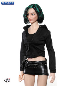 1/6 Scale Lorna Head Sculpt (short green hair)