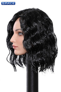 1/6 Scale Lorna Head Sculpt (mid-length black hair)