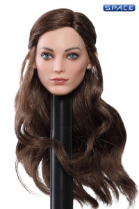 1/6 Scale Lorna Head Sculpt (long brown hair)