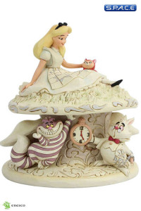 White Woodland Alice in Wonderland Statue (Alice in Wonderland)