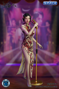 1/6 Scale gold Shanghai Nightclub Singer Cosplay Set