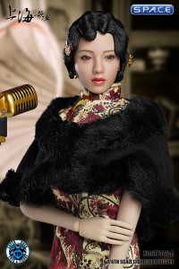 1/6 Scale gold Shanghai Nightclub Singer Cosplay Set