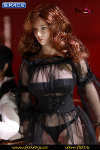 1/6 Scale black Negligee