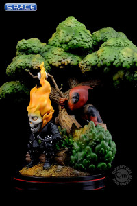 Deadpool & Ghost Rider Q-Master Diorama (Marvel)