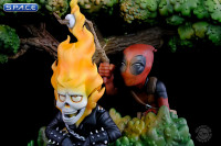 Deadpool & Ghost Rider Q-Master Diorama (Marvel)