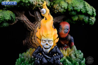 Deadpool & Ghost Rider Q-Master Diorama (Marvel)