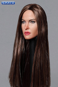 1/6 Scale Claudia Head Sculpt (long brown hair)
