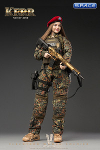 1/6 Scale Flecktarn Women Soldier - Kerr