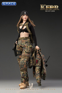 1/6 Scale Flecktarn Women Soldier - Kerr