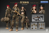 1/6 Scale Flecktarn Women Soldier - Kerr