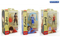 Complete Set of 3: Avatar Select Series 1 (Avatar: The Last Airbender)